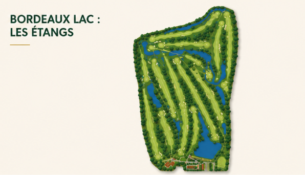 Plan du parcours — Bordeaux Lac - Les étangs