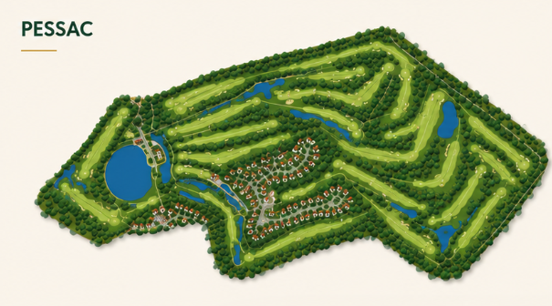 Plan du parcours — Pessac